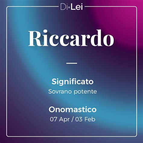 riccardo 3 significato.